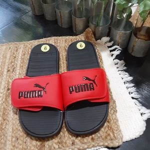 red puma sliders
